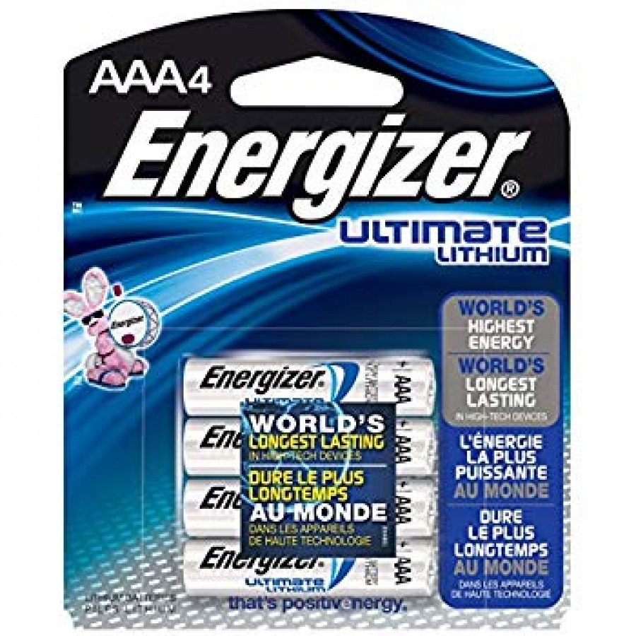 Energizer Ultimate Lithium AAA Pack de 4