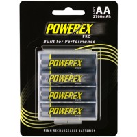 Powerex PRO AA 2700mAh NiMH Pack de 4