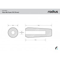 Radius 10cm Mic Foam (19-22)