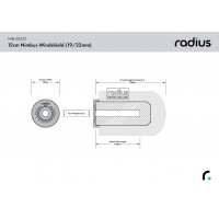 Radius 12cm Nimbus Windshield (19/22)