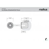 Radius 5cm Nimbus Windshield (24/25)