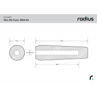 Radius MKH60 Mic Foam (24-25)