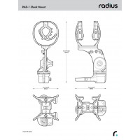 Radius RAD-1 Shock Mount