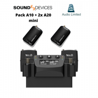 Sound Devices Pack A-20 Mini Transmisor y Receptor Dual Audio Limited A10