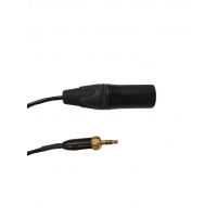 SOSE cable XLRM - MiniJack locked