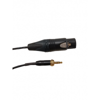 SOSE cable XLRF - MiniJack rosca