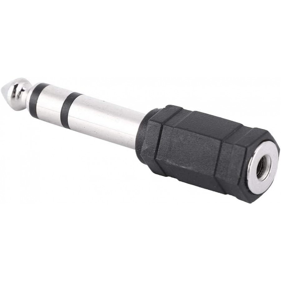 Adaptador conversor Jack 3.5 mm a 6.35 mm