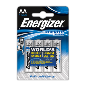 Energizer Ultimate Lithium AA Pack de 4