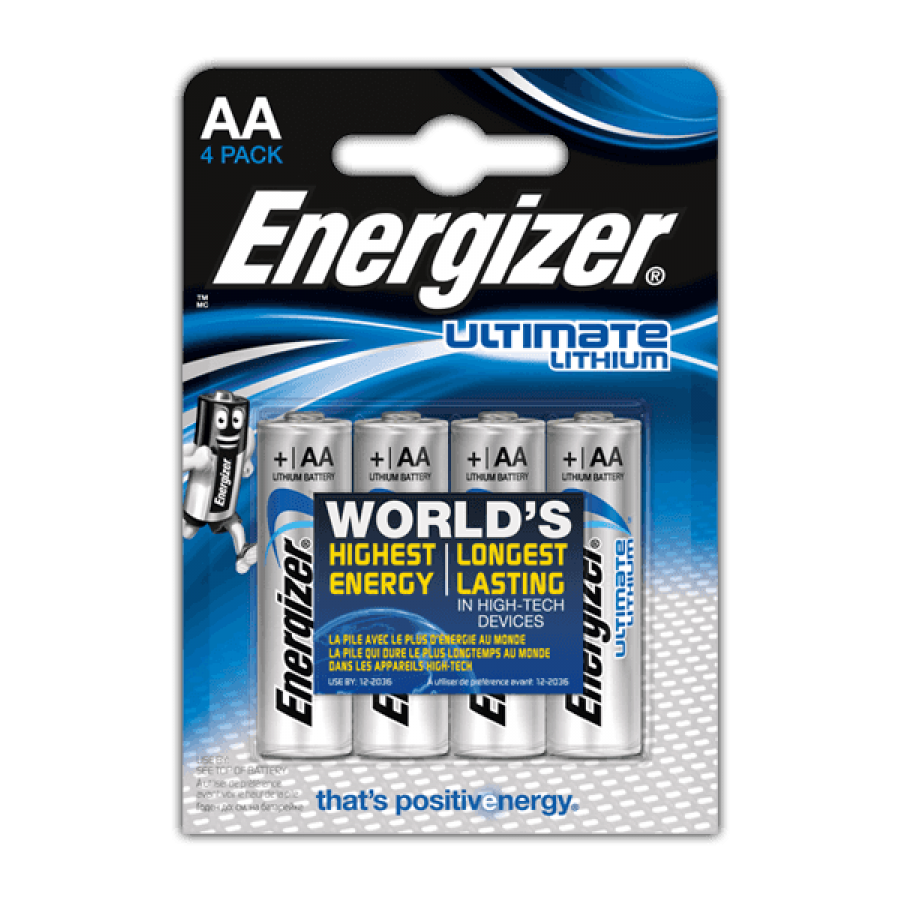 Energizer Ultimate Lithium AA Pack de 4