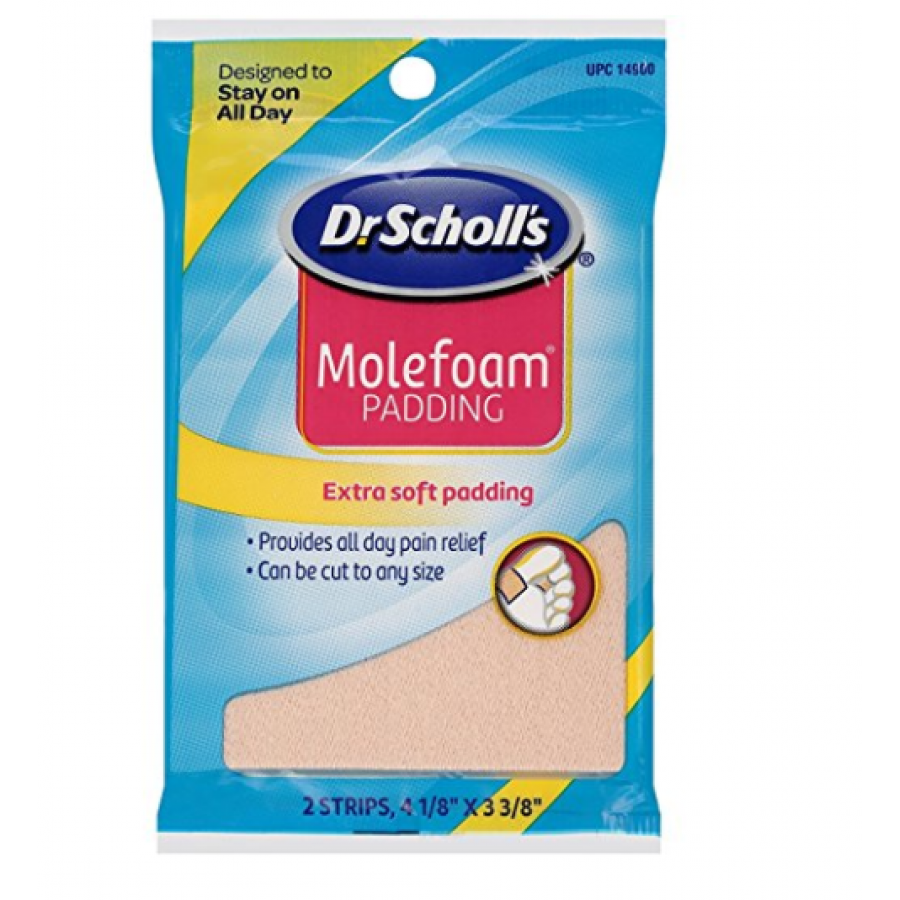Dr scholl's molefoam padding sales